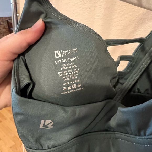 BuffBunny Collection Racer Back Sports Bra - Picture 2 of 4